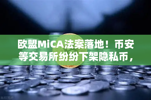 欧盟MiCA法案落地！币安等交易所纷纷下架隐私币，你的资产还安全吗？