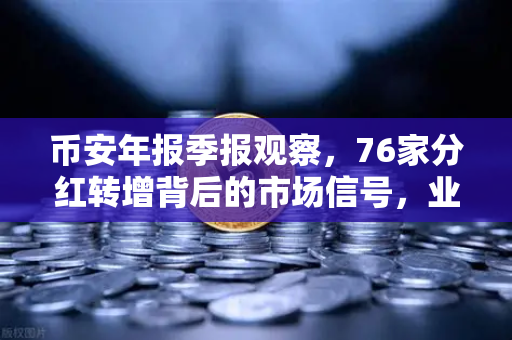 币安年报季报观察，76家分红转增背后的市场信号，业绩密码藏在这些细节里