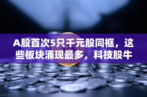 A股首次5只千元股同框，这些板块涌现最多，科技股牛市来了！