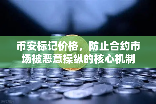 币安标记价格，防止合约市场被恶意操纵的核心机制