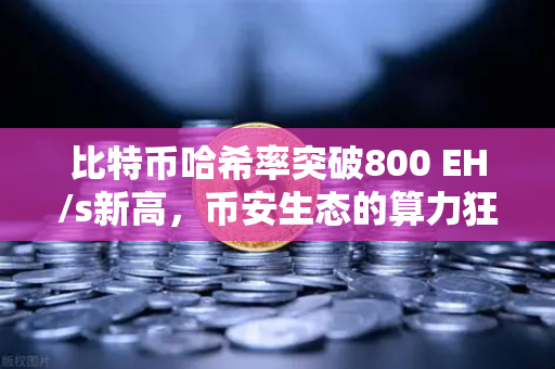 比特币哈希率突破800 EH/s新高，币安生态的算力狂欢与未来博弈-第1张图片-币安Binance