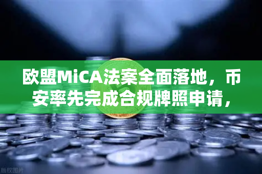 欧盟MiCA法案全面落地，币安率先完成合规牌照申请，加密市场迎来全新格局