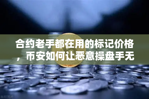 合约老手都在用的标记价格，币安如何让恶意操盘手无处遁形？