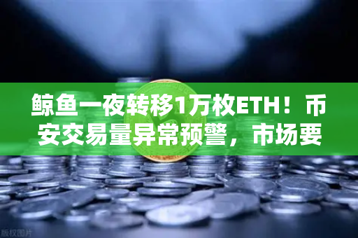 鲸鱼一夜转移1万枚ETH！币安交易量异常预警，市场要变天了？