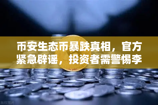 币安生态币暴跌真相，官方紧急辟谣，投资者需警惕李鬼项目