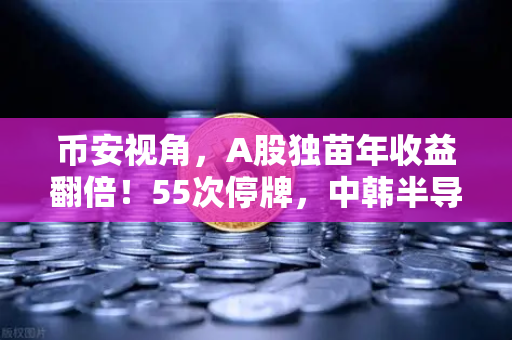 币安视角，A股独苗年收益翻倍！55次停牌，中韩半导体ETF是机会还是坑？